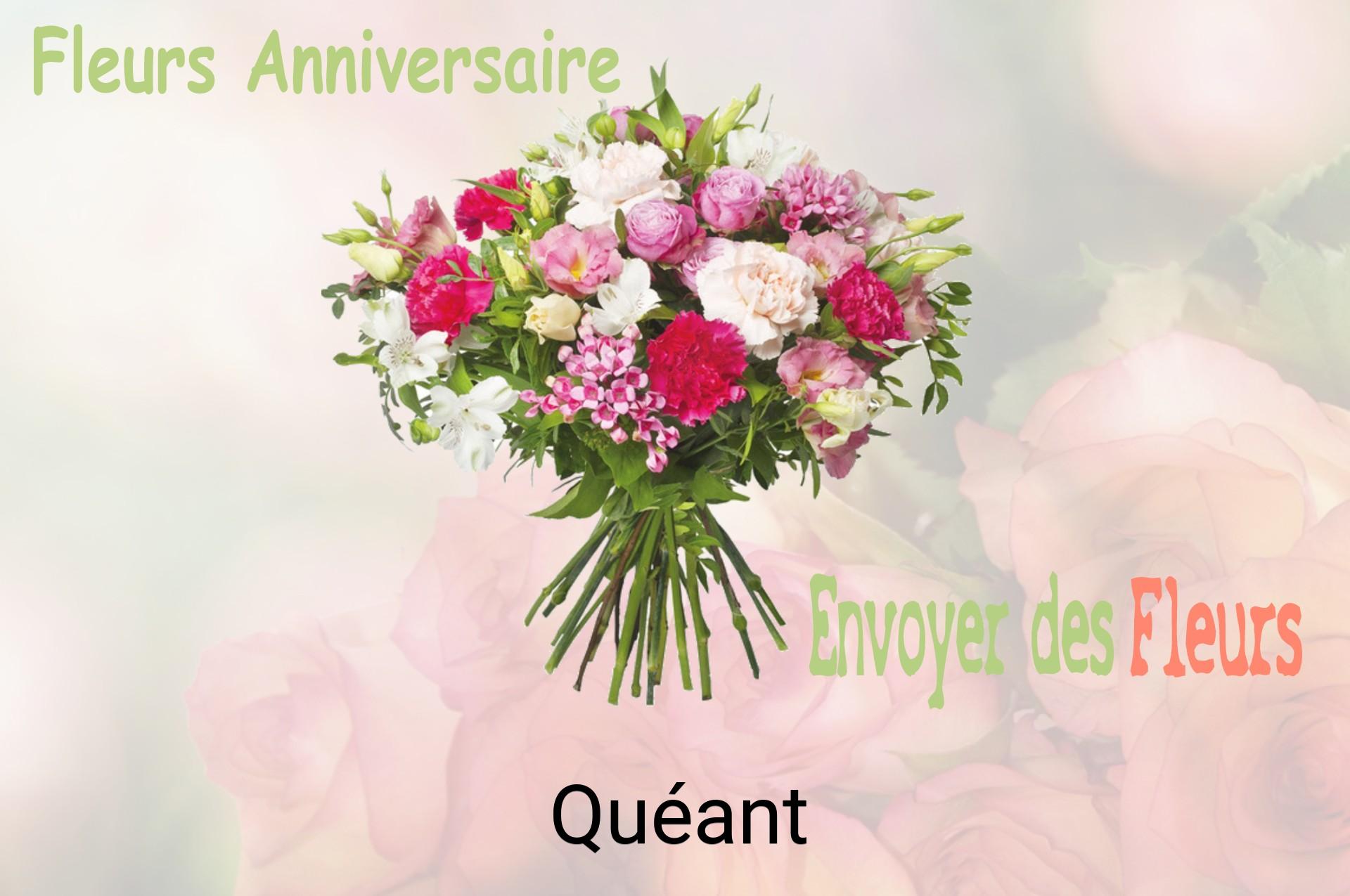 Bouquet de fleurs d’anniversaire livré à Quéant